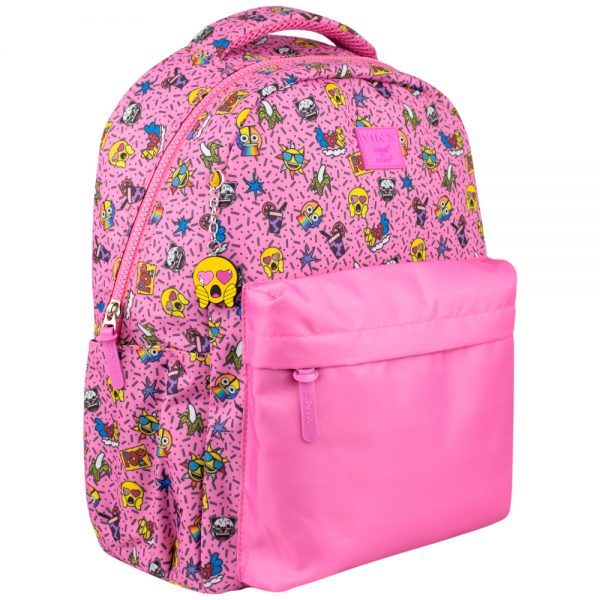 Mochila Escolar emoji® by BRITTO® YS29180 - Yin's Brasil