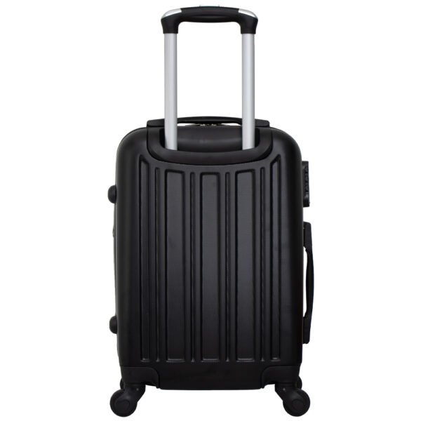 bag ynys様 JOGO DE MALAS ALL BLACK EM ABS YS21149 - Yin's Brasil