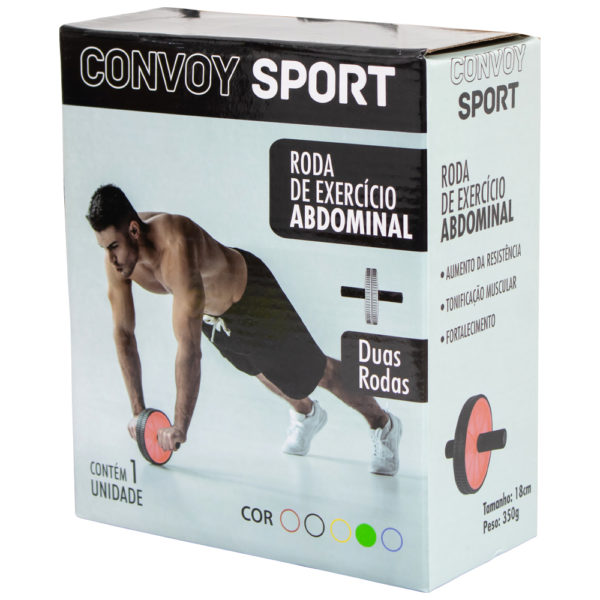 RODA DE EXERCÍCIO ABDOMINAL YS37055 - Yin's Brasil